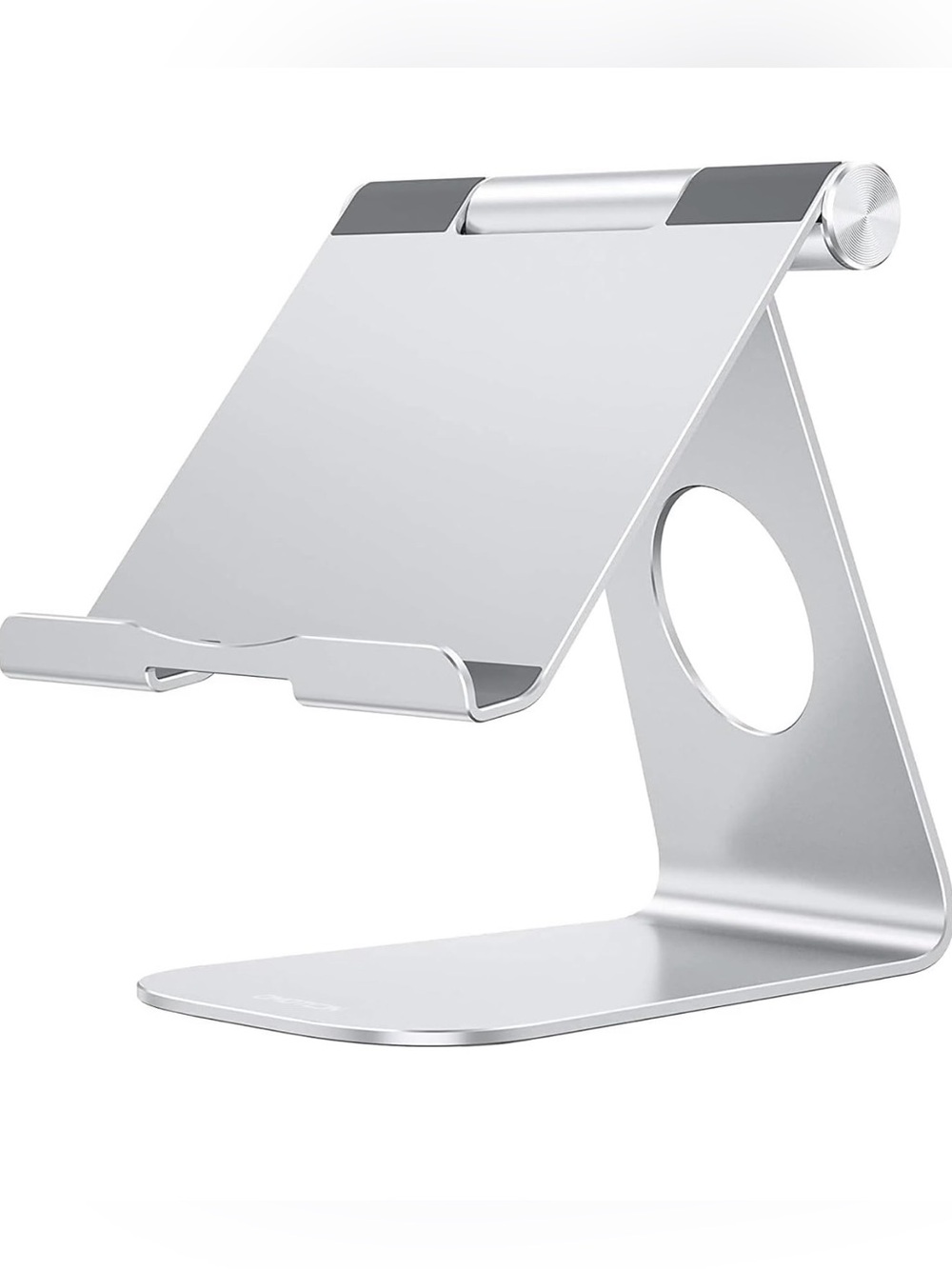 Adjustable Silver Tablet Stand Holder for Desk